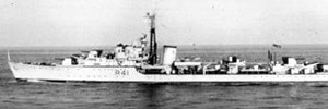 Найдены обломки британского эсминца времен Холодной войны