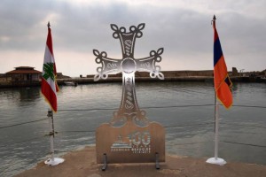 Мемориал жертвам геноцида армян появился у побережья Ливана
