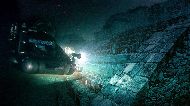 В Греции на 3-х метровой глубине обнаружен античный город